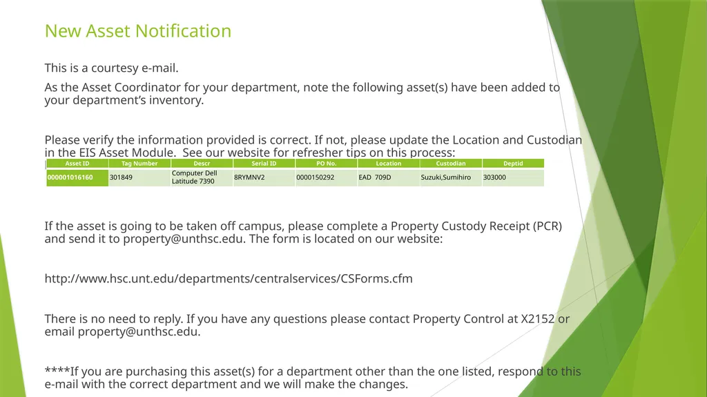Requisition Training Lana Sacks Senior - slide 11 of 11