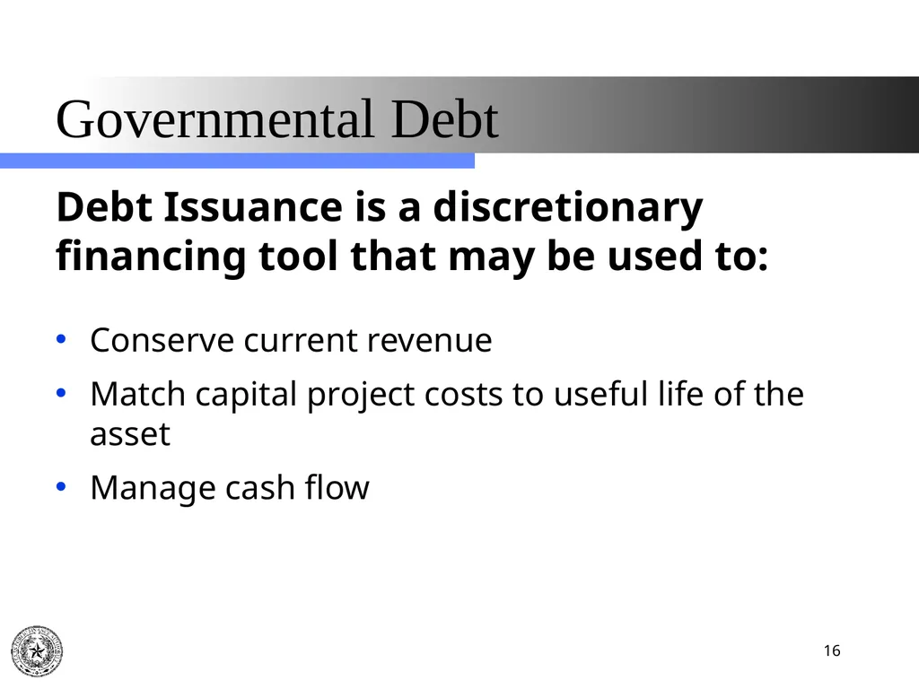 Texas Public Finance Authority Pre-Legislative - slide 16 of 57