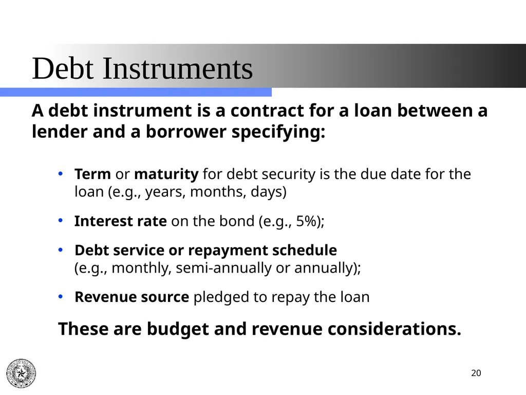 Texas Public Finance Authority Pre-Legislative - slide 20 of 57