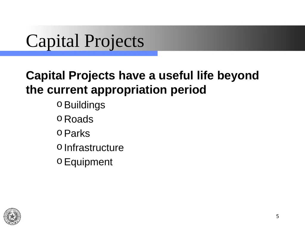 Texas Public Finance Authority Pre-Legislative - slide 5 of 57