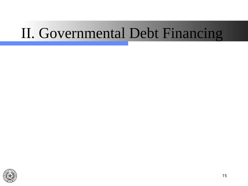 Texas Public Finance Authority Pre-Legislative - slide 15 of 57