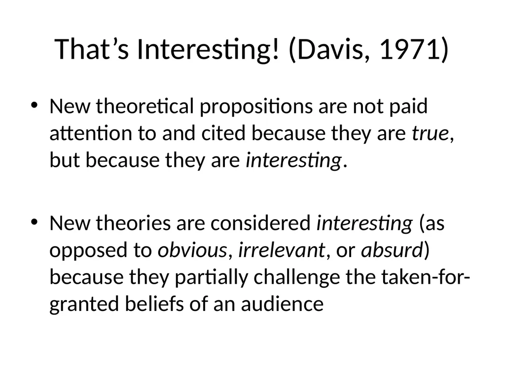 Engaging with the literature Davide Ravasi Cass - slide 10 of 46