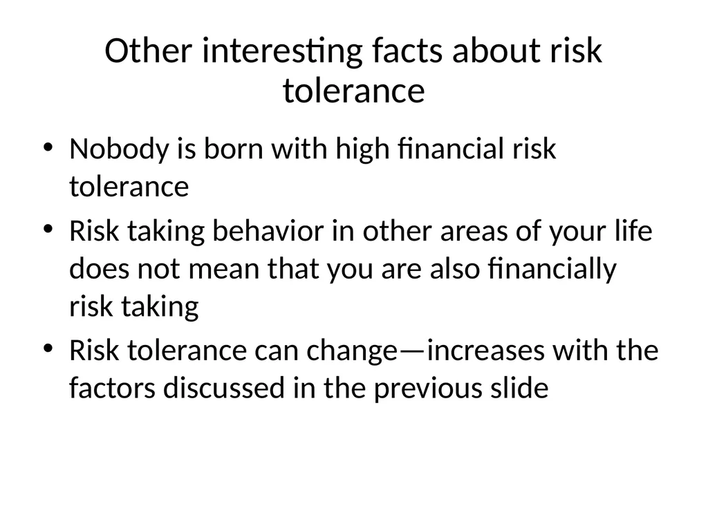 Investing and Behavioral Economics Swarn - slide 19 of 39