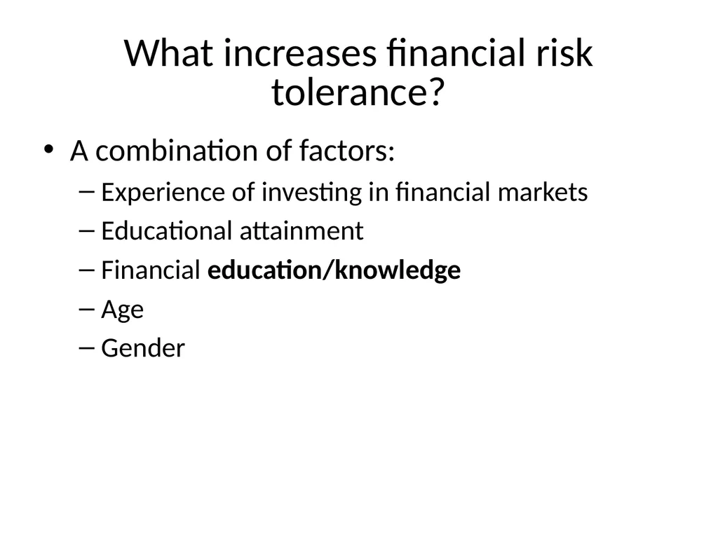 Investing and Behavioral Economics Swarn - slide 18 of 39