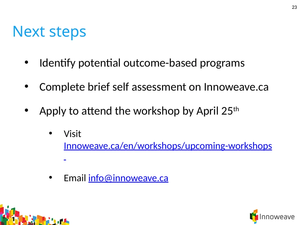 1 Introduction to Outcomes Finance Jordan - slide 23 of 25