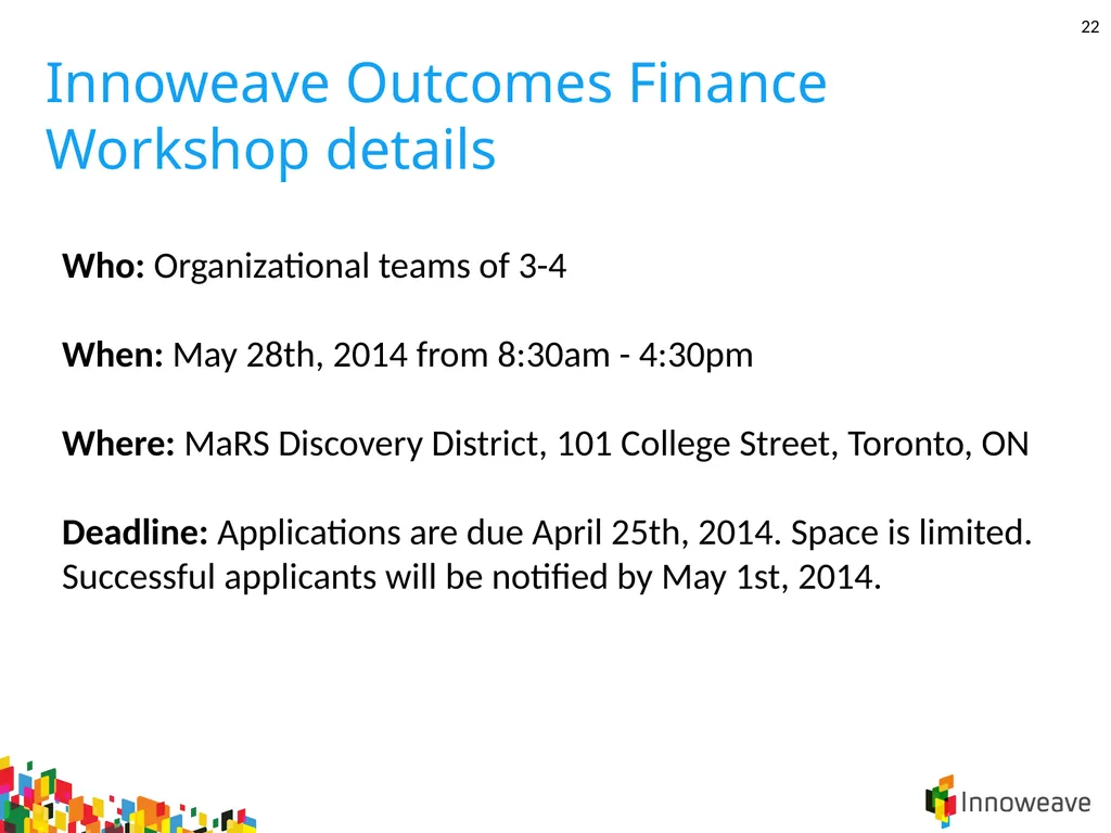 1 Introduction to Outcomes Finance Jordan - slide 22 of 25
