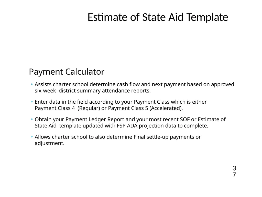 School Finance Bruce Marchand, Ed.D. Presentation - slide 37 of 90