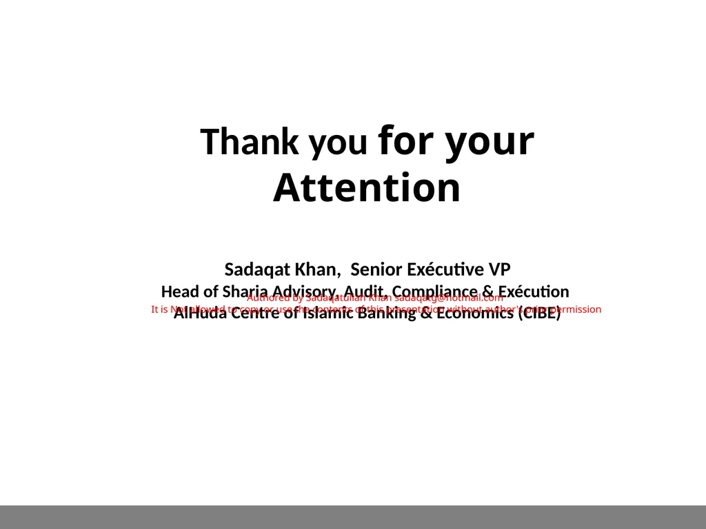 ISLAMIC LEASING FINANCE – IJARAH SHARIAH AWARENESS - slide 16 of 16