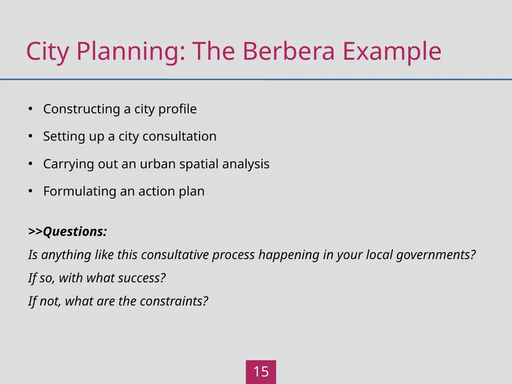 Local Government Learning Outcomes Participants - slide 15 of 21