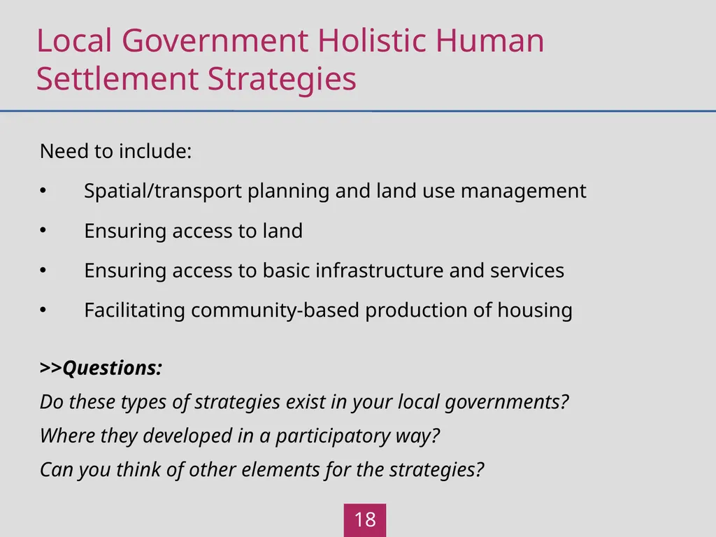 Local Government Learning Outcomes Participants - slide 18 of 21