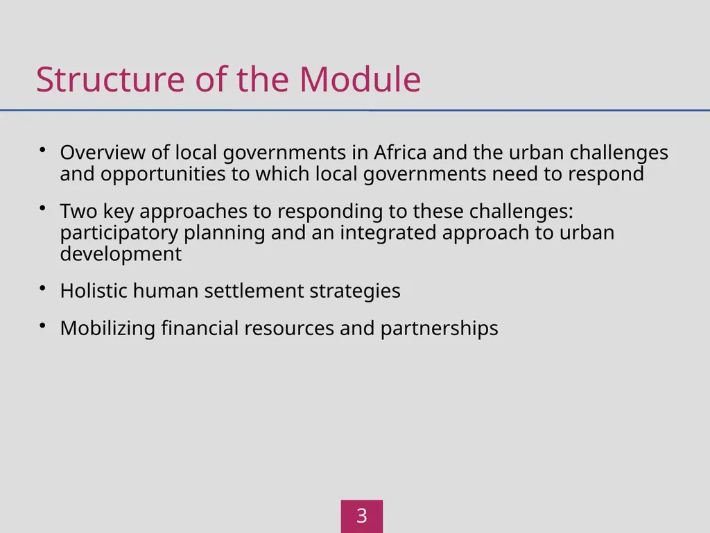 Local Government Learning Outcomes Participants - slide 3 of 21