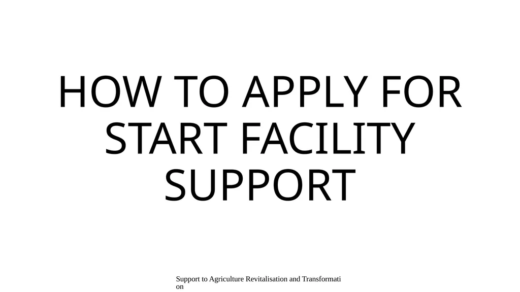 Presentation content Support to Agriculture - slide 28 of 30