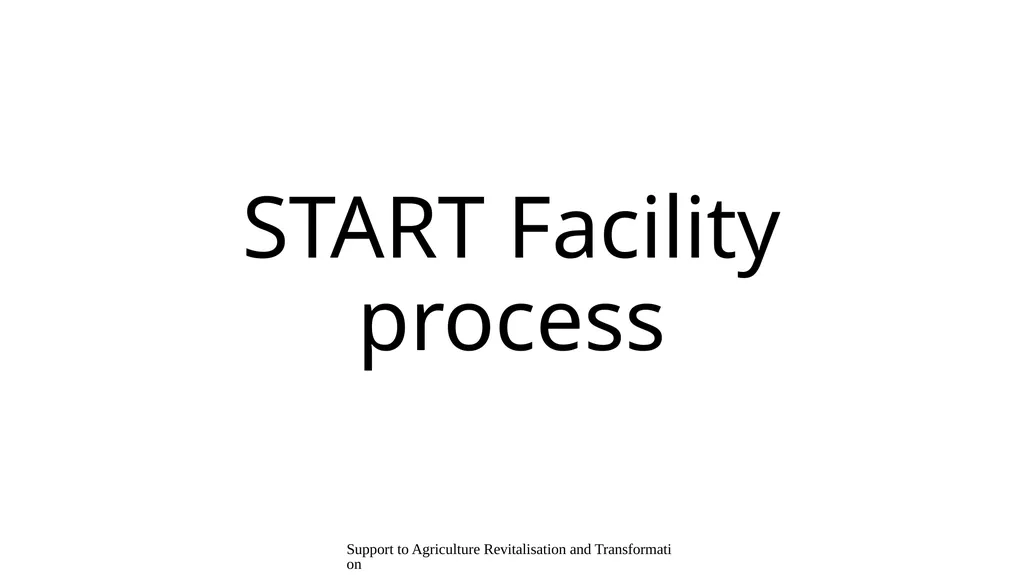Presentation content Support to Agriculture - slide 18 of 30