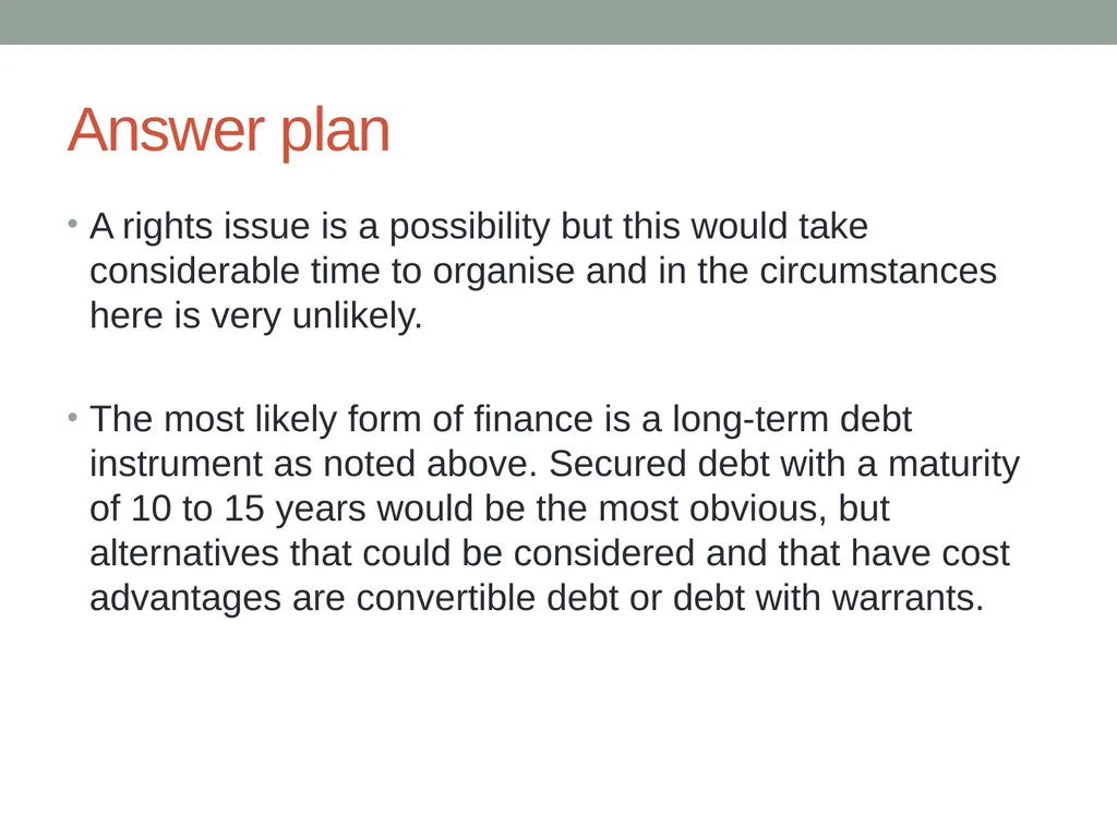 kC2 Corporate Finance With Trevin Hannibal (CIMA - slide 142 of 161