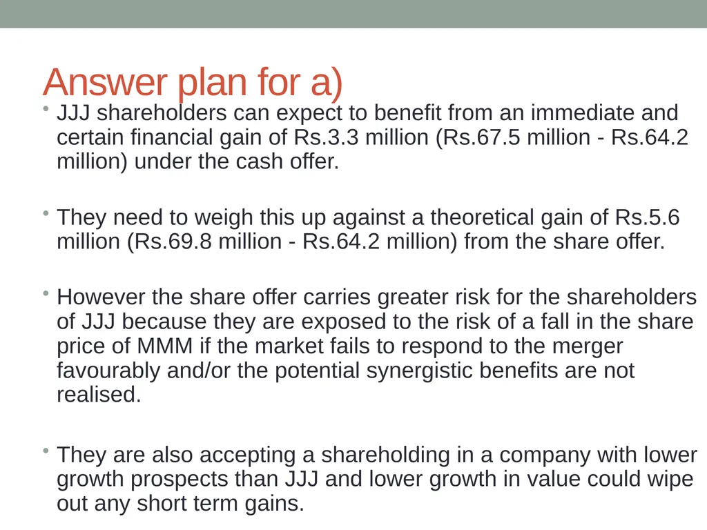 kC2 Corporate Finance With Trevin Hannibal (CIMA - slide 122 of 161