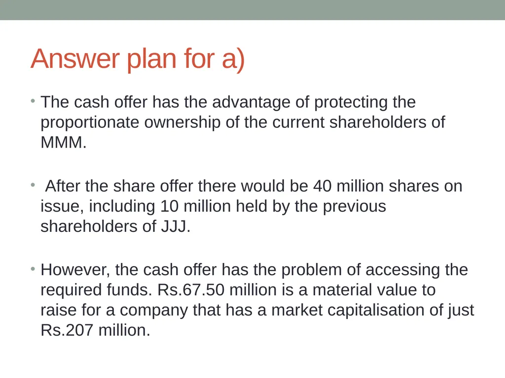 kC2 Corporate Finance With Trevin Hannibal (CIMA - slide 124 of 161