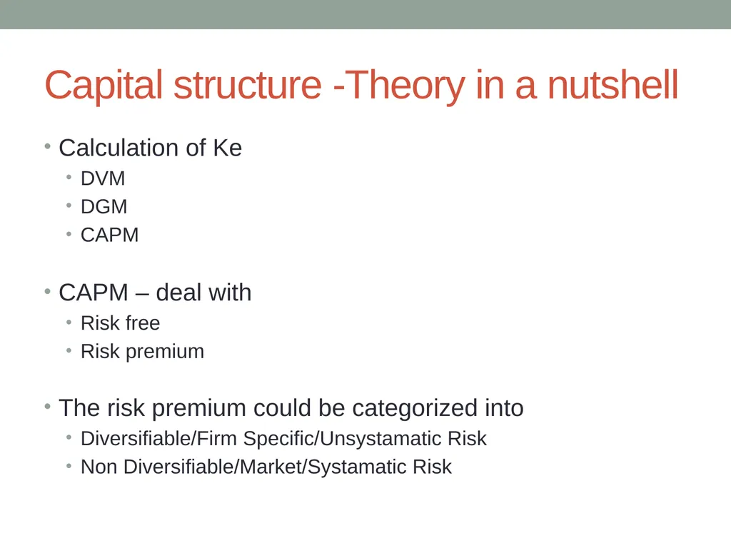 kC2 Corporate Finance With Trevin Hannibal (CIMA - slide 33 of 161