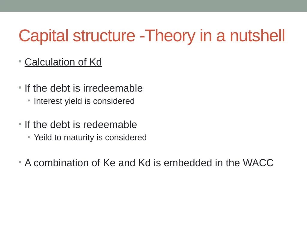 kC2 Corporate Finance With Trevin Hannibal (CIMA - slide 34 of 161