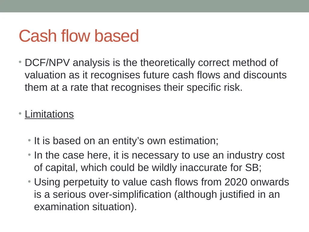 kC2 Corporate Finance With Trevin Hannibal (CIMA - slide 113 of 161