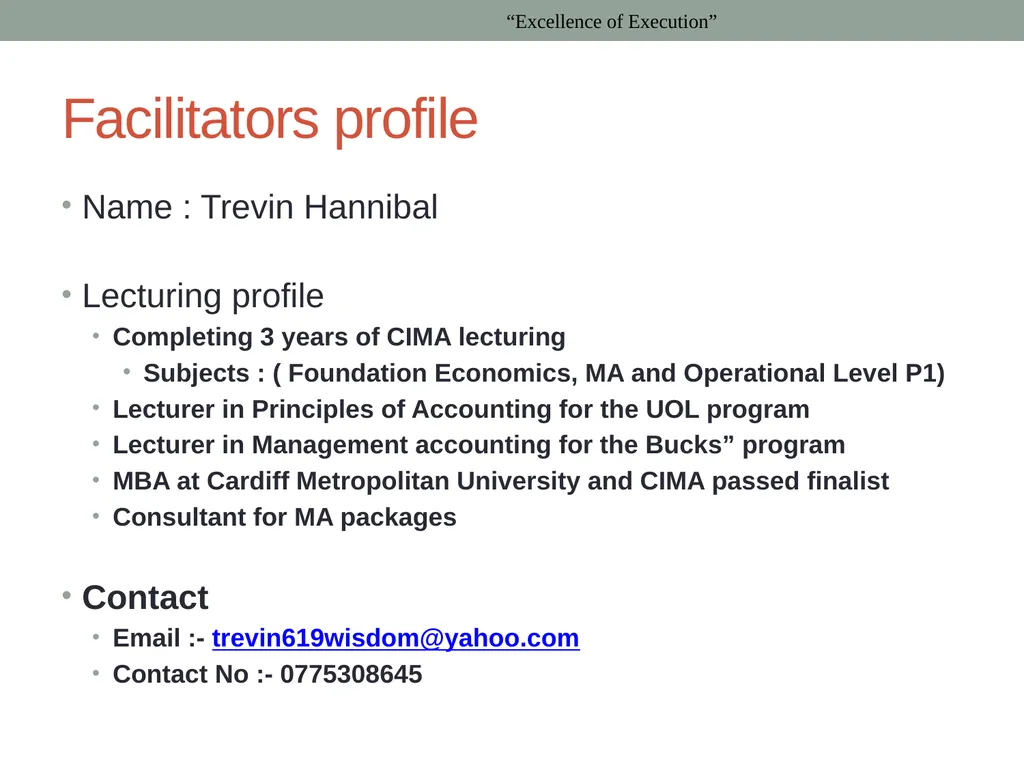 kC2 Corporate Finance With Trevin Hannibal (CIMA - slide 161 of 161