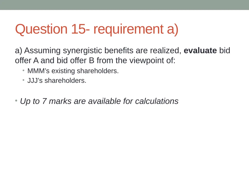 kC2 Corporate Finance With Trevin Hannibal (CIMA - slide 120 of 161