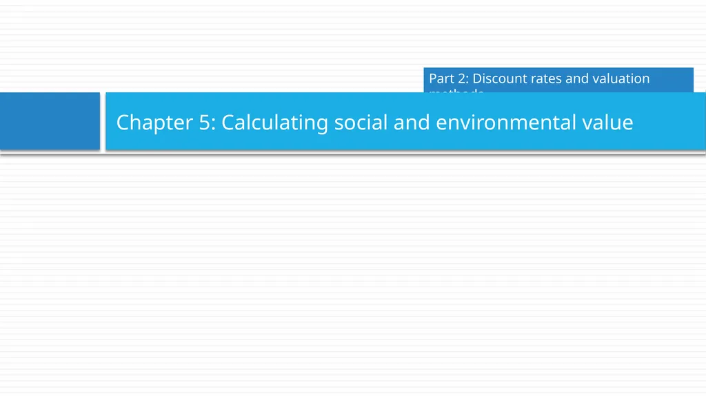Corporate Finance for Long-Term Value Chapter 5: - slide 2 of 19