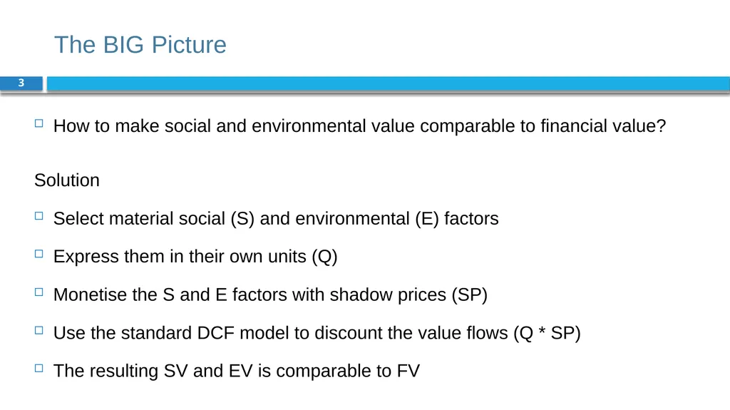Corporate Finance for Long-Term Value Chapter 5: - slide 3 of 19