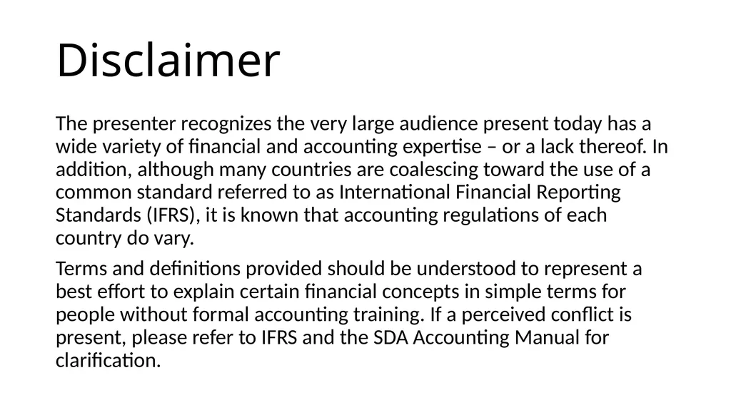 Reading & Understanding Financial Statements March - slide 2 of 45