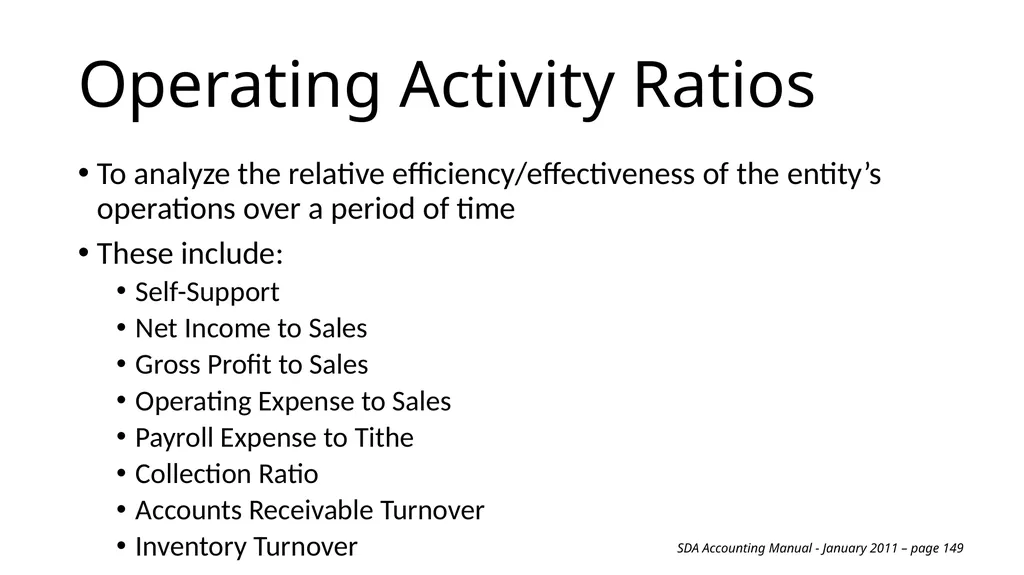 Reading & Understanding Financial Statements March - slide 41 of 45