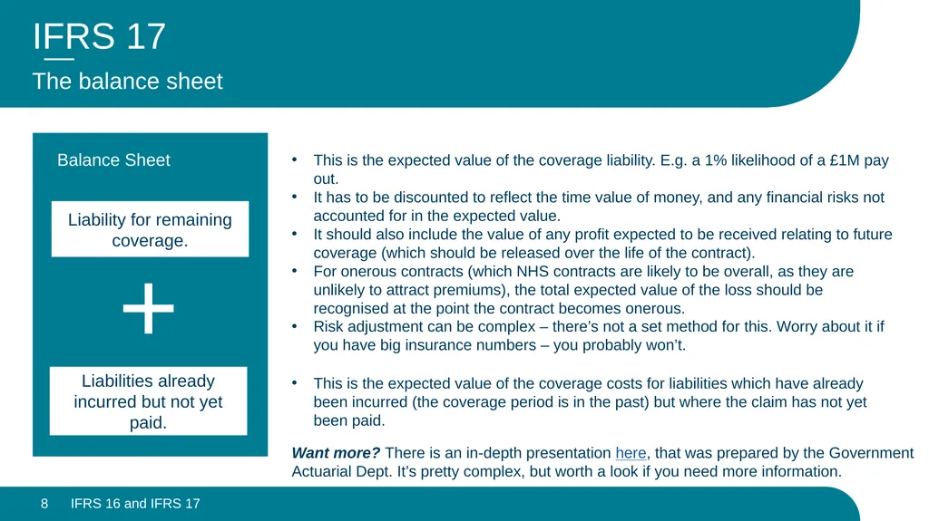 IFRS 16 and IFRS 17 – Looking Back, Looking - slide 8 of 11