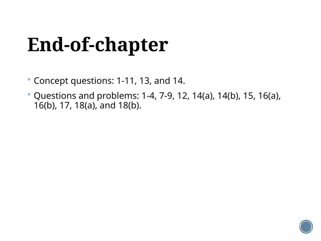 Chapter 5: Net present value and other investment - slide 40 of 40