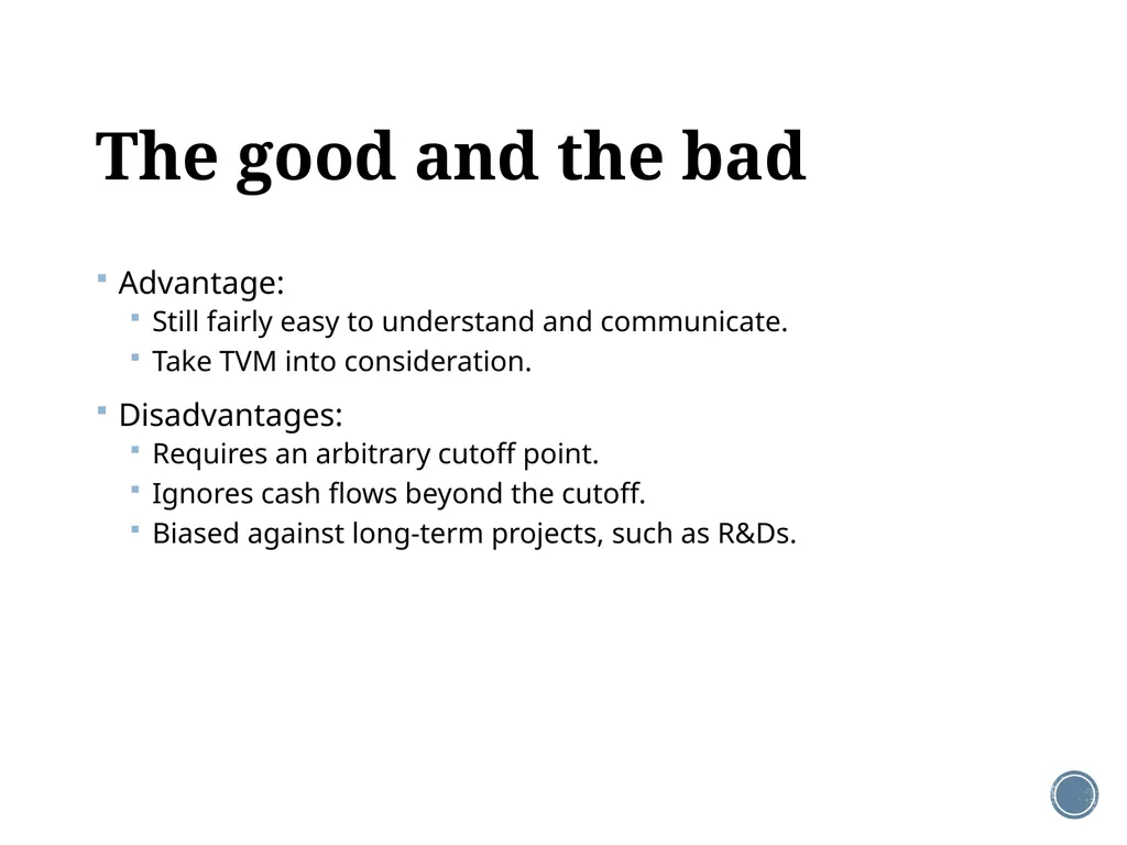Chapter 5: Net present value and other investment - slide 21 of 40