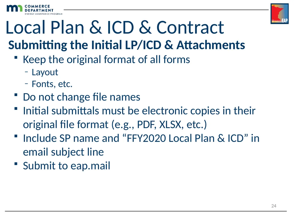 Energy Assistance Program FFY20 Annual Training - slide 24 of 27