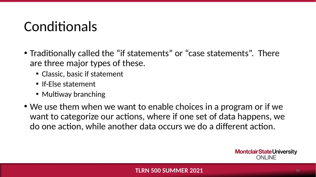 Computational Thinking Dr. Katherine Herbert - slide 10 of 19