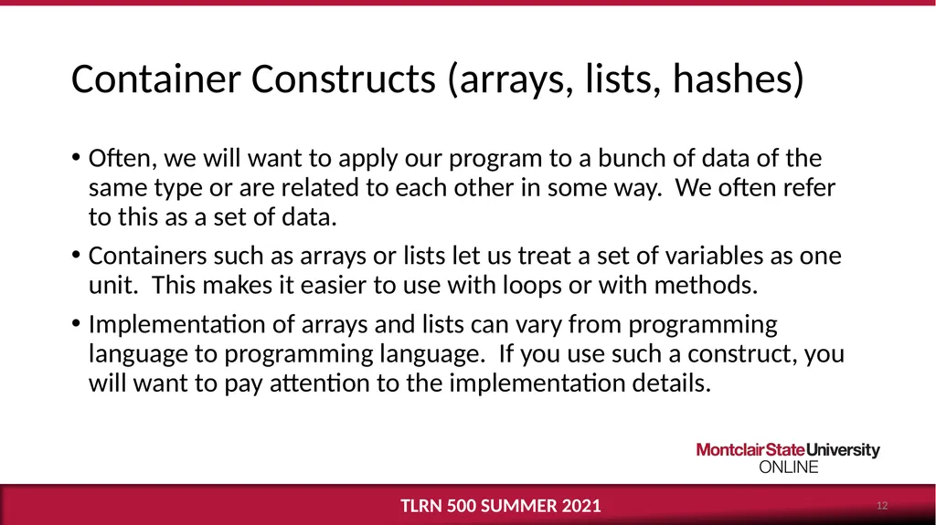 Computational Thinking Dr. Katherine Herbert - slide 12 of 19