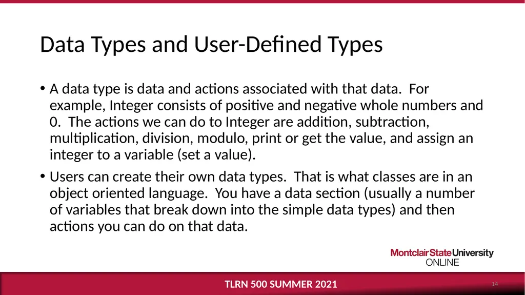 Computational Thinking Dr. Katherine Herbert - slide 14 of 19