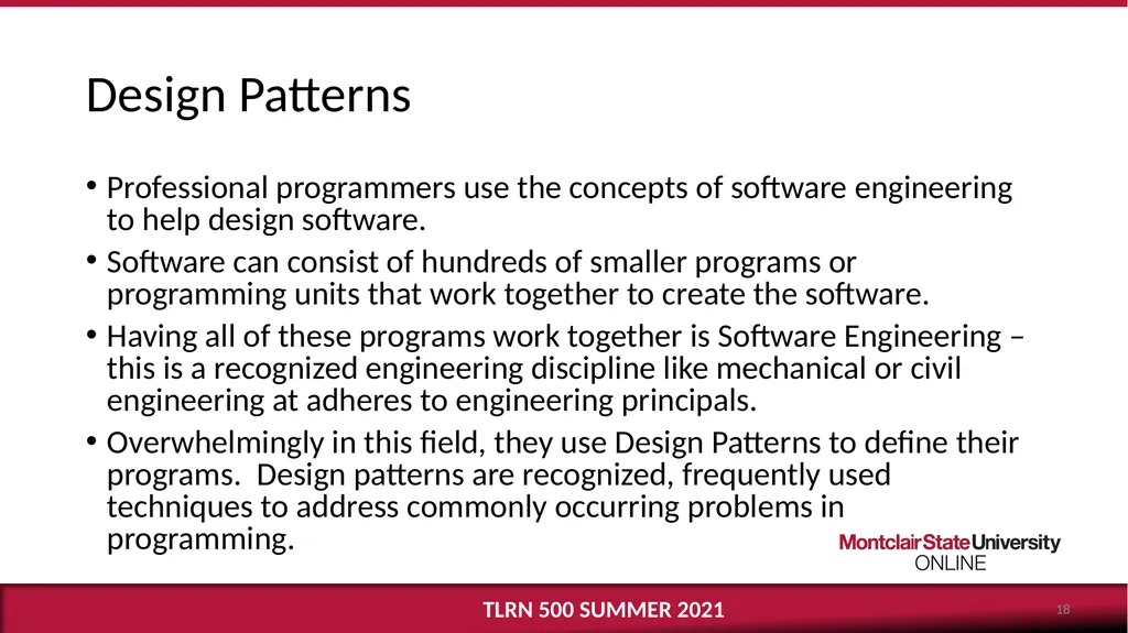 Computational Thinking Dr. Katherine Herbert - slide 18 of 19