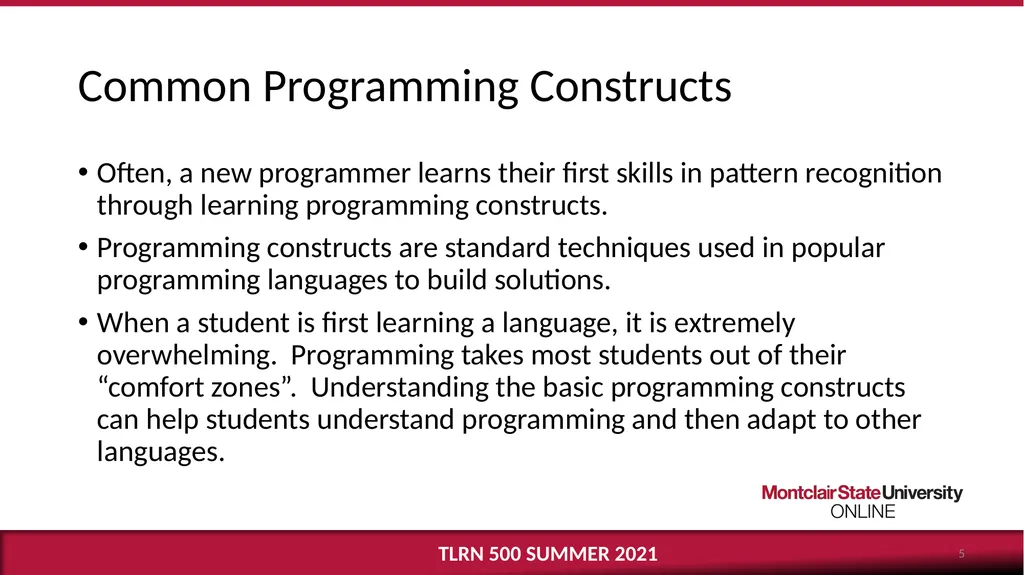 Computational Thinking Dr. Katherine Herbert - slide 5 of 19