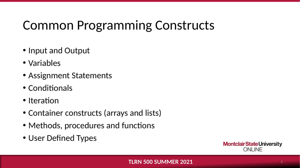 Computational Thinking Dr. Katherine Herbert - slide 6 of 19