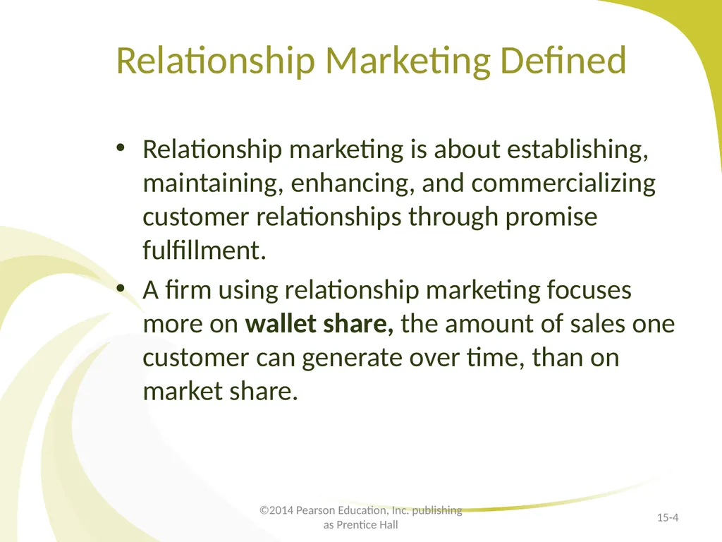 Customer Relationship Management E-Marketing/7E - slide 4 of 33