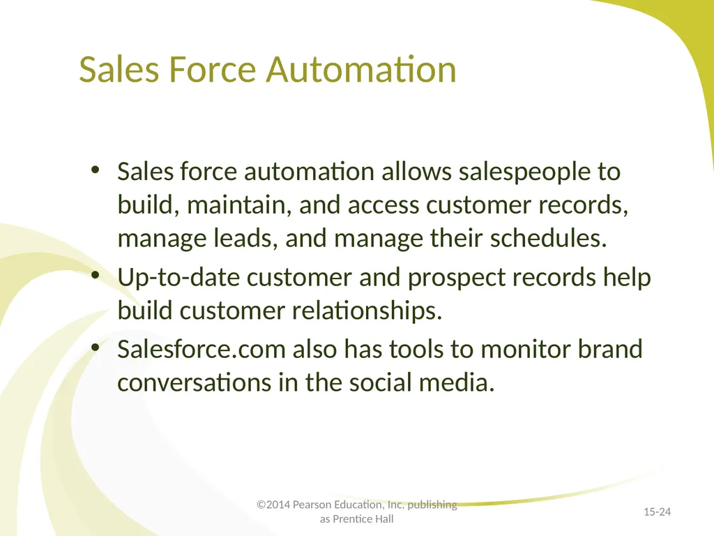 Customer Relationship Management E-Marketing/7E - slide 24 of 33