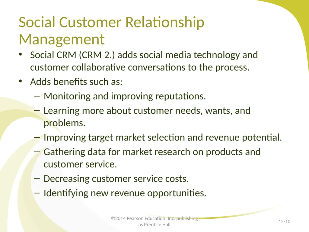 Customer Relationship Management E-Marketing/7E - slide 10 of 33