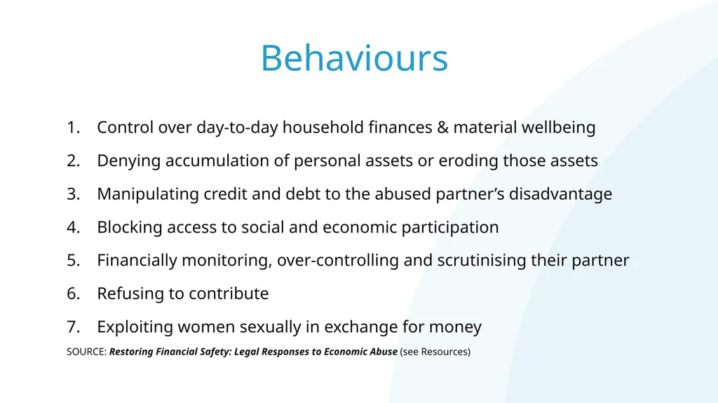 Resolving financial abuse legal issues with telco - slide 6 of 22