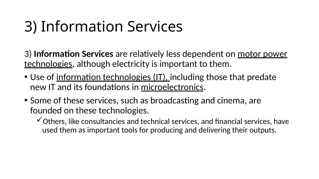 Innovation in services A topic of growing interest - slide 24 of 32