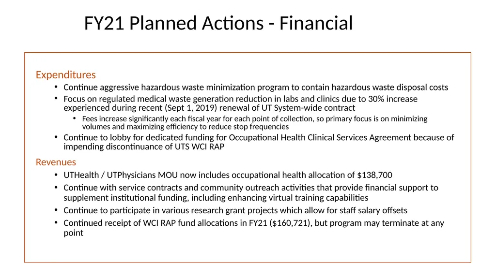 FY20 SHERM Metrics-Based Performance Summary Key - slide 34 of 46