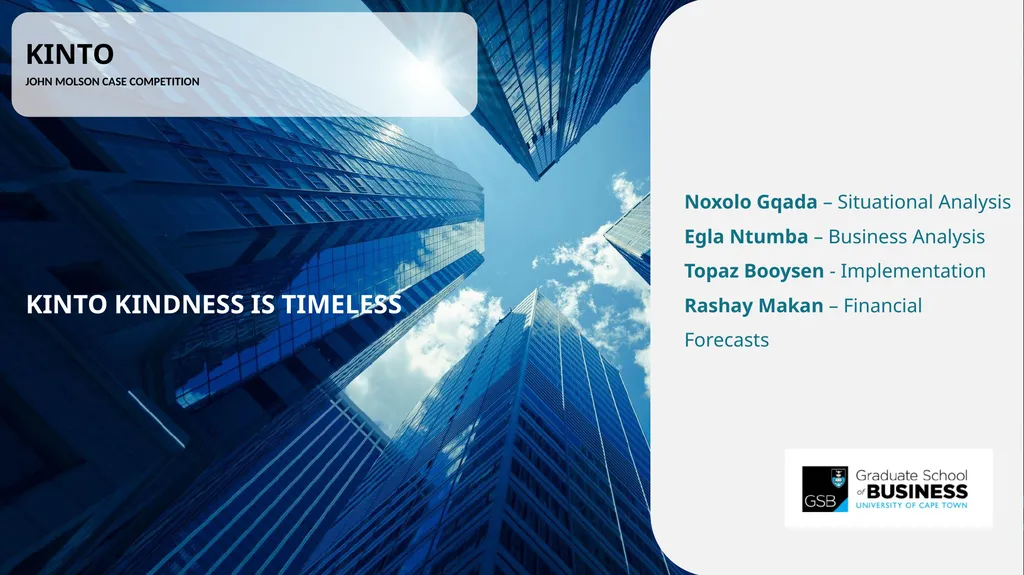 Noxolo Gqada – Situational Analysis Egla Ntumba –
