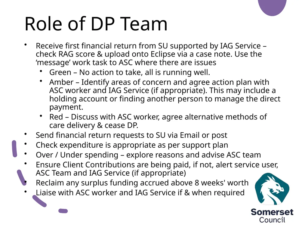Direct Payments The following presentation is to - slide 26 of 38