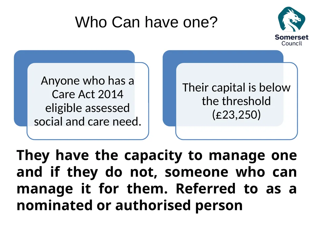 Direct Payments The following presentation is to - slide 3 of 38