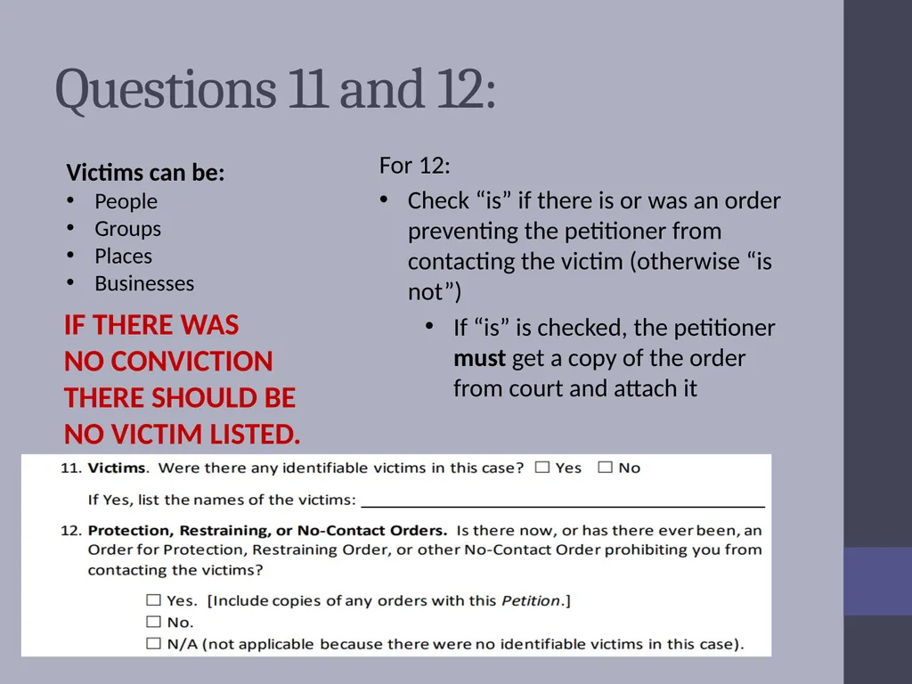 Criminal Expungement Full Representation Training - slide 23 of 41