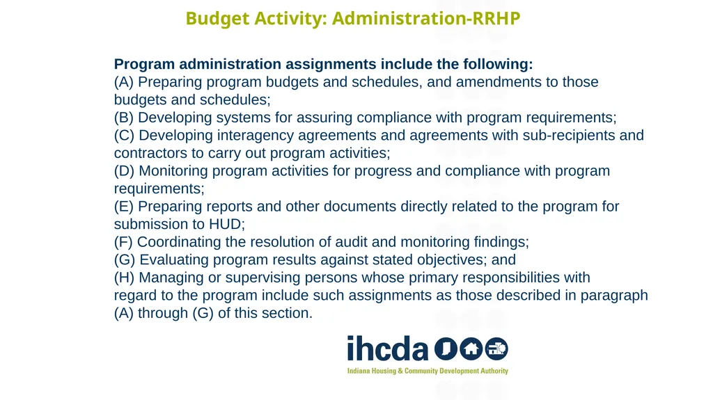 Fiscal Year 2022 Emergency Solutions Grant (ESG) - slide 61 of 78